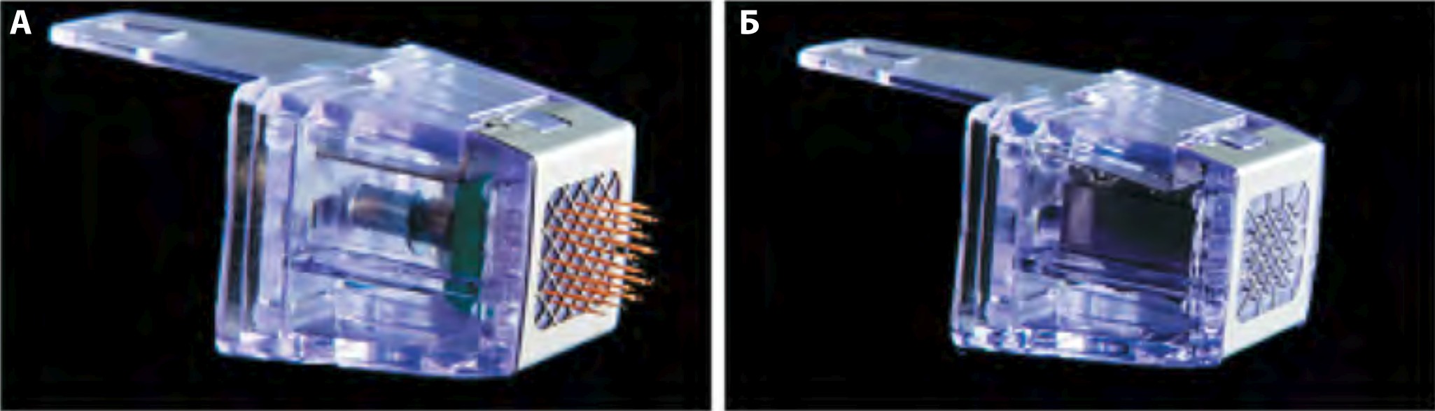 Рис. 1. Фракционные RF-насадки Morpheus8 и Morpheus8 T Resurfacing